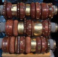 Wood Craft India, Nueva Pulsera Clásica de Madera Hecha a Mano, Tamaño Personalizable para Mujer, Joyería de Uso Diario, Decoración para Colgar en la Pared