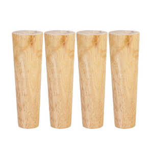 Patas de Sofá de Madera de Caucho Industriales de Fábrica Vietnamita, Fácil Instalación, Patas de Madera para Muebles, Repuestos para Camas, Armarios y Sofás - Product Image 5