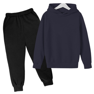 Ensemble de survêtement pour homme en coton et polyester, vêtements de sport décontractés, sweat à capuche, tenue de jogging, tenue de sport pour la salle de gym, tenue de course, streetwear, vêtements de sport USA - Product Image 2