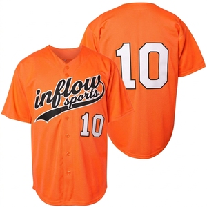 Camisetas de Béisbol Sublimadas Personalizadas 100% Poliéster, Jersey Deportivo de Malla de Secado Rápido, Uniformes de Softbol para Adultos/Jóvenes - Product Image 4