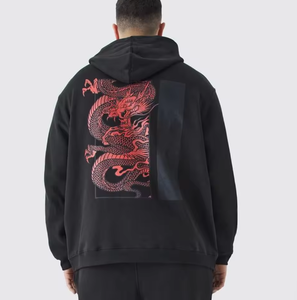 Sudadera con capucha personalizada 100% algodón, estilo pullover, para invierno. - Product Image 1