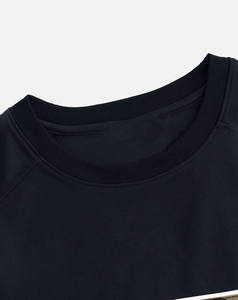 Camiseta de Camuflaje Oversize de Alto Rendimiento para Hombre, Manga Raglán, Cuello Redondo, Estampado Número 77, Estilo Urbano, Jersey de Algodón, Ajuste 2026 - Product Image 4
