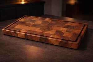 Natural Acacia Wood Eco-Friendly Mini Cutting <b>Board</b> Handle Kitchen <b>Tool</b> Meat Bread Vegetables Charcuterie Chopping Block - Product Image 6