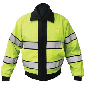 Vêtements de travail de sécurité haute visibilité réfléchissants pour l'hiver, veste de travail de sécurité personnalisée avec logo pour homme - Product Image 5