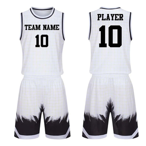 Nouvel arrivage : Tenues de basketball respirantes imprimées, ensembles tendance pour adultes, faible MOQ - Product Image 1