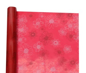 Papel de Regalo Premium No Tejido con Diseño Floral BOPP para Ramos de Flores y Regalos - Product Image 3