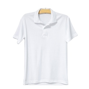 Polo décontracté pour homme, poids lourd, pas cher, manches courtes 220Grsm, surdimensionné, bas quantité minimale de commande, prix bon marché, meilleur design, t-shirt polo pour homme - Product Image 3