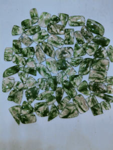 Meilleure qualité mousse Agate pierre précieuse mousse Agate lâche pierres précieuses Cabochon Lot 100% Natura pierre précieuse en vrac pour bijoux - Product Image 2