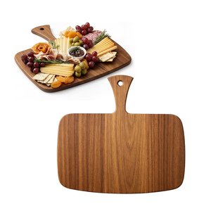 Tabla de Cortar de Madera de Acacia de Alta Calidad con Asa, Tablas de Cocina para Servir Pizza, Pan, Queso, Fruta - Product Image 2