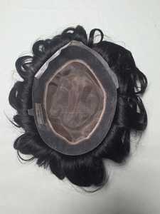 Peluca de Cabello Humano Mono de Calidad Premium Austriaca Taz Hair Bangladesh con Estilo de Ondas Sueltas y Ondas Profundas Naturales - Product Image 2