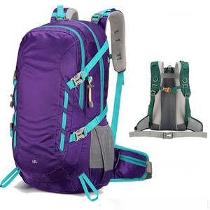 Durable Camping Adventure <b>Backpack</b> with Adjustable Sternum Straps and External Attachment Loops for Gear Storage - Product Image 3