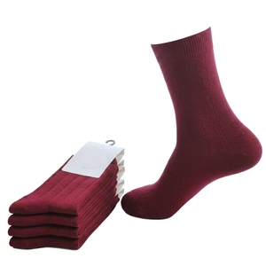 Comfortable Cotton Crew Dress <b>Socks</b> Breathable and Anti-Odor with Spandex Bottom Customizable Daily <b>Socks</b> for Spring Gifts - Product Image 2