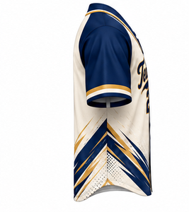 Camiseta de Béisbol Personalizada de Estados Unidos, Nuevo Diseño, Manga Corta, Uniforme Deportivo de Poliéster de Secado Rápido, Camiseta de Béisbol Bordada al por Mayor - Product Image 4