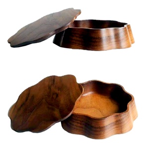 Bols décoratifs en bois de couleur pour la décoration de la cuisine, pour la vaisselle, les hôtels, les Restaurants - Product Image 1