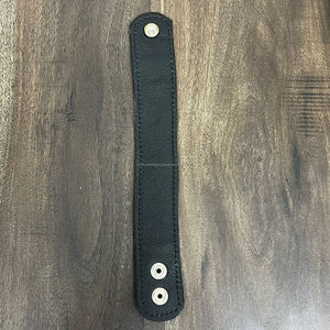 Pulsera Punk personalizada a la moda, pulsera hecha a mano minimalista, pulseras de cuero genuino, brazaletes para hombres y mujeres - Product Image 6