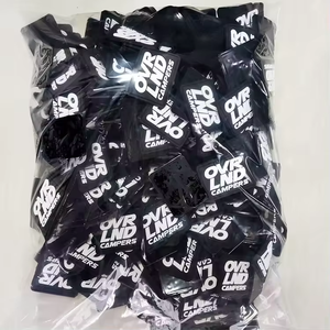 Custom 3D Embossed Rubber PVC <b>Sew</b>-<b>On</b> <b>Patches</b> with Nonwoven Felt Fabric for Clothing - Product Image 5