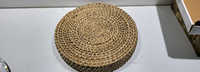 Panier de mariage en rotin tressé 100% fait main, imitation antique, couleur personnalisable, plateau de service plat peu profond pour aliments et rangement
