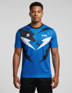 Nouveau Maillot de Sport Publicitaire Personnalisé 100% Polyester Grande Taille Séchage Rapide Léger pour Marathon et Gymnastique, T-shirts de Course par Sublimation - Product Image 1