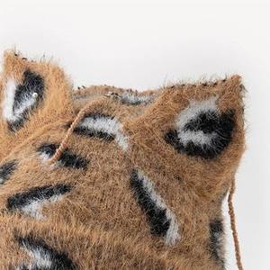 Winter Teens Daily Wear Warm Mohair Knitted <b>Hat</b> Cats Ear Design Pullover <b>Beanie</b> <b>Hat</b> for <b>Men</b> Women Mohair Knit <b>Beanie</b> - Product Image 4