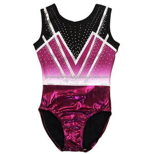 Justaucorps de gymnastique en spandex pour filles justaucorps de gymnastique en gros 2025 - Product Image 6