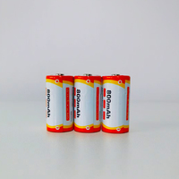 Baterai Li-ion CR123A 3.0V 800mAh Isi Ulang USBC Tegangan Konstan 1000 Siklus untuk Kamera Senter Perangkat Keamanan
