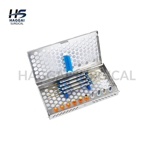 Kit de Implantes Dentales con Brocas Zigomáticas, Kit de Fijaciones y Herramientas para Implantes Dentales, Caja con Brocas, Herramientas e Instrumentos, Herramientas Dentales Básicas - Product Image 3