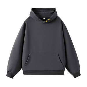 Sweat-shirt à col rond personnalisé OEM 100% polyester, impression brodée 3D, sweats à capuche unisexes, tailles plus grandes, fabricants pour hommes - Product Image 6