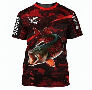 Chemise de pêche sur mesure, chemise de pêche anti-UV, chemise respirante à séchage rapide, vêtements de pêche en gros - Product Image 5