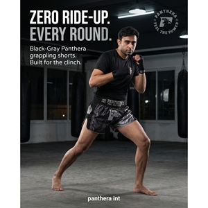 Pantalones Cortos de Muay Thai Personalizados de Micro Satén 100% Poliéster, Pantalones Cortos Tradicionales de Competición para Hombre, Venta al Por Mayor OEM - Product Image 5