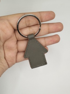 Llaveros de Cuero Genuino de Alta Calidad, Personalizables, para Regalo de Boda, Llaveros de Moda, Llavero para Coche, Colgante para Bolso, Llavero con Forma de Corazón - Product Image 5
