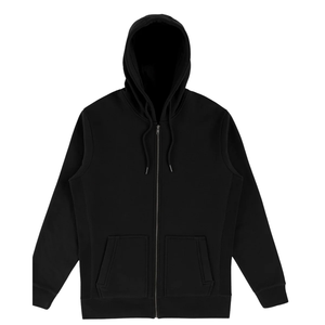 Custom Men's Full <b>Zip</b> <b>Hooded</b> Sweatshirt Cotton Blend Fleece Embroidered Streetwear Breathable Quick-Dry Winter Logo OEM ODM - Product Image 1