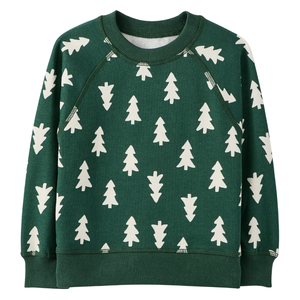 Sweat-shirt décontracté à col rond pour garçons, en tricot French Terry, imprimé intégral, coupe ample, manches régulières, polyester/coton respirant - Product Image 2