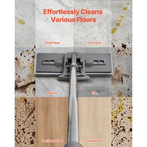 2 pezzi ad alta densità più ampia spugna mocio in spugna di ricambio assorbente DS1362 mocio per vari pavimenti con gancio stile - Product Image 5