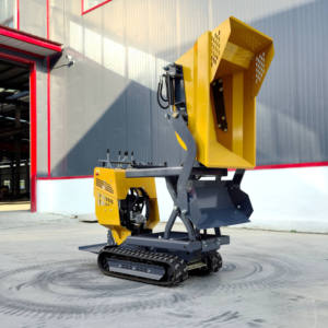 Mini-dumper sur chenilles de 500 kg à chargement automatique, hydraulique, avec moteur intégré, fourni par les usines - Product Image 3