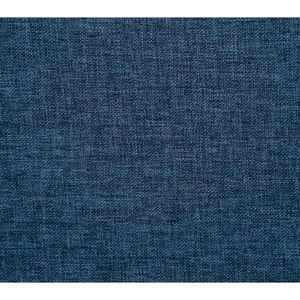 Divano componibile modulare in polifibra blu navy a 4 posti per soggiorno - Product Image 5