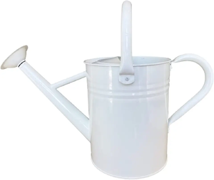 Regadera de Jardín con Cabezal de Aspersión para Plantas Bonsái, Regadera de Plástico Blanca para Jardinería Interior y Exterior - Product Image 1
