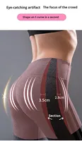 Ventes en gros de culottes gainantes pour femmes avec rembourrage en silicone, effet push-up, bouton, rehausseur de fesses, rehausseur de hanches, pantalon
