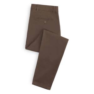 Pantalon de Costume Homme Tendance, Coupe Slim Lavée, Motif Droit, Confortable, Décontracté, 100% Coton Oxford, Pantalon Habillé - Product Image 3