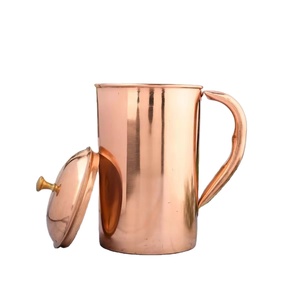 Hydro Glow Copper Jug, Pure Vibe Copper Pitcher, Luxe Sip Copper Jug, Copper Nest, Hydration Jug, ZenFlow Copper Pitcher, UrbanSip - Product Image 4