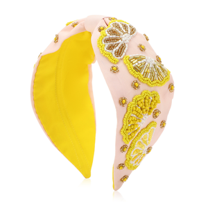 Nouveau design 2026 : Bandeau brodé à la main pour femme, accessoire de tête de luxe pour fêtes - Product Image 6