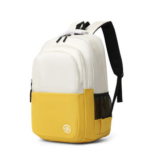 Sac à dos scolaire premium bicolore, léger, pour les trajets quotidiens, avec un compartiment avant zippé spacieux - Product Image 6