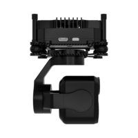 Caméra à cardan EO IR 48MP à 3 axes et 4 capteurs avec téléobjectif grand angle, imagerie thermique et télémètre laser pour drone UAV