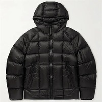 Veste matelassée en duvet brillant de qualité supérieure, design tendance, style streetwear, épaisse, rembourrée en polyester, coupe-vent, veste matelassée d'hiver
