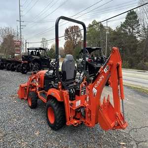 รถแทรกเตอร์ขนาดเล็ก Kubota BX23S พร้อมอุปกรณ์ขุดดินด้านหลังและตักดินด้านหน้าแบบออลอินวัน พร้อมปั๊มไฮดรอลิก MOOG รับน้ำหนักได้ 9 ตัน และมอเตอร์ - Product Image 5