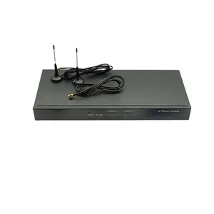 SC-5030-GSM2 IP PBX مع GSM 2 ميناء يصل إلى 100 المستخدمين 30 مكالمات المتزامنة البسيطة soho IP PBX وندعو مركز حل