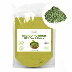 Suministro a Granel de Polvo de Hoja de Índigo Silvestre 100% Puro y Natural para Teñir el Cabello, Grado Cosmético, Sin Químicos, Calidad Premium, Herbal - Product Image 1