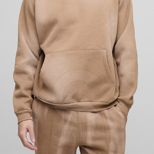 <b>Men</b> Acid Wash Tracksuits Stylish Washed Design Tracksuit Set With <b>Pullover</b> And Matching Trouser Fitness Training Wear - Product Image 6