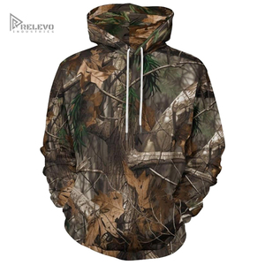 Sweat à capuche camouflage personnalisé, en molleton de coton écologique, toucher doux, coupe classique et confort durable - Product Image 1