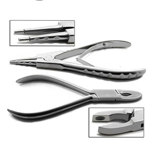 Stainless Steel Professional <b>Ring</b> Opening And Closing Pliers Set For Body Piercing <b>Ring</b> Installation And Removal - Product Image 1