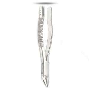 Forceps d'extraction dentaire de haute qualité en acier inoxydable, instrument chirurgical pour l'extraction des canin supérieurs et inférieurs et des dents de lait - Product Image 4